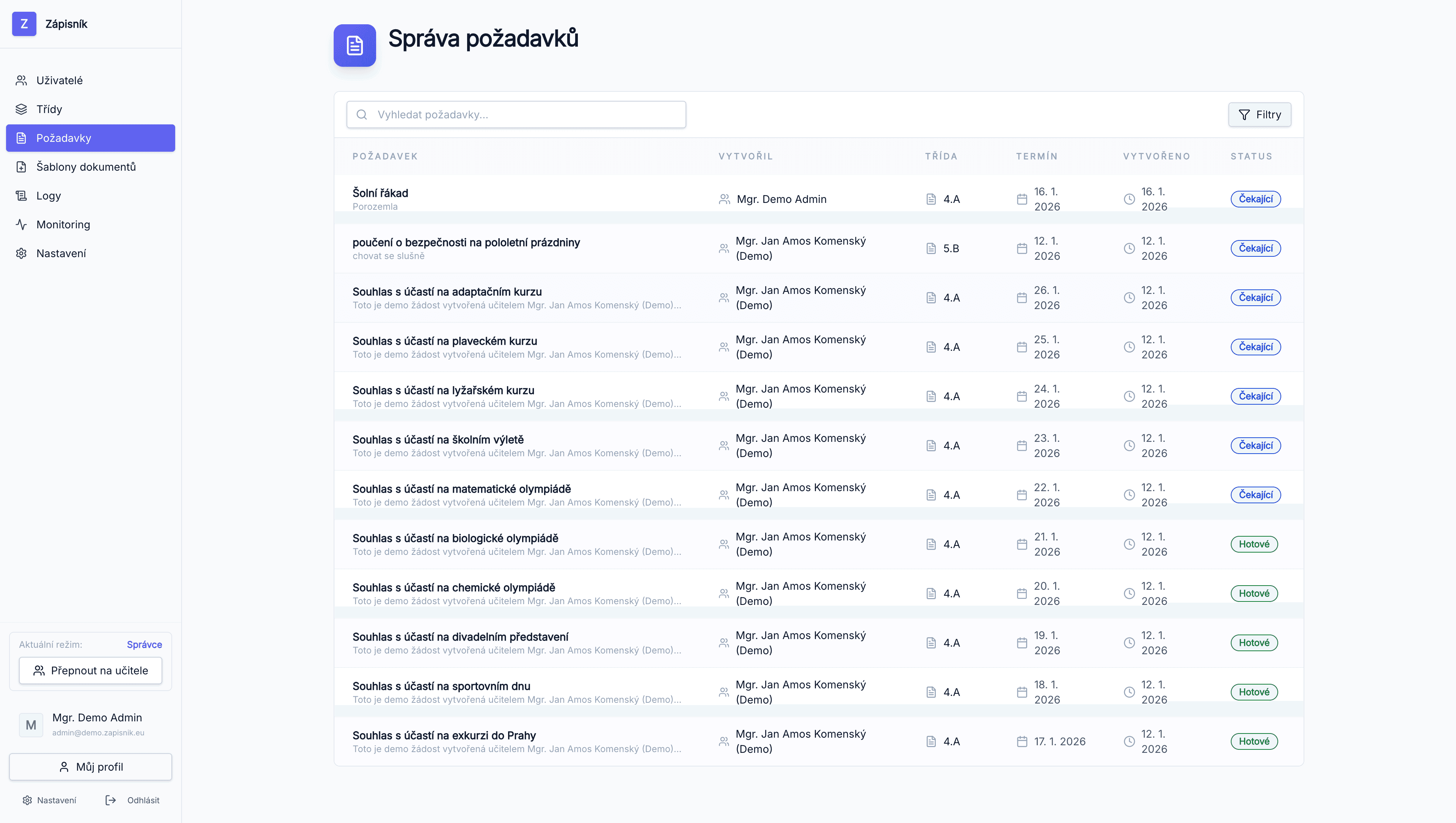 Zápisník - BOZP (SPŠ Zlín)